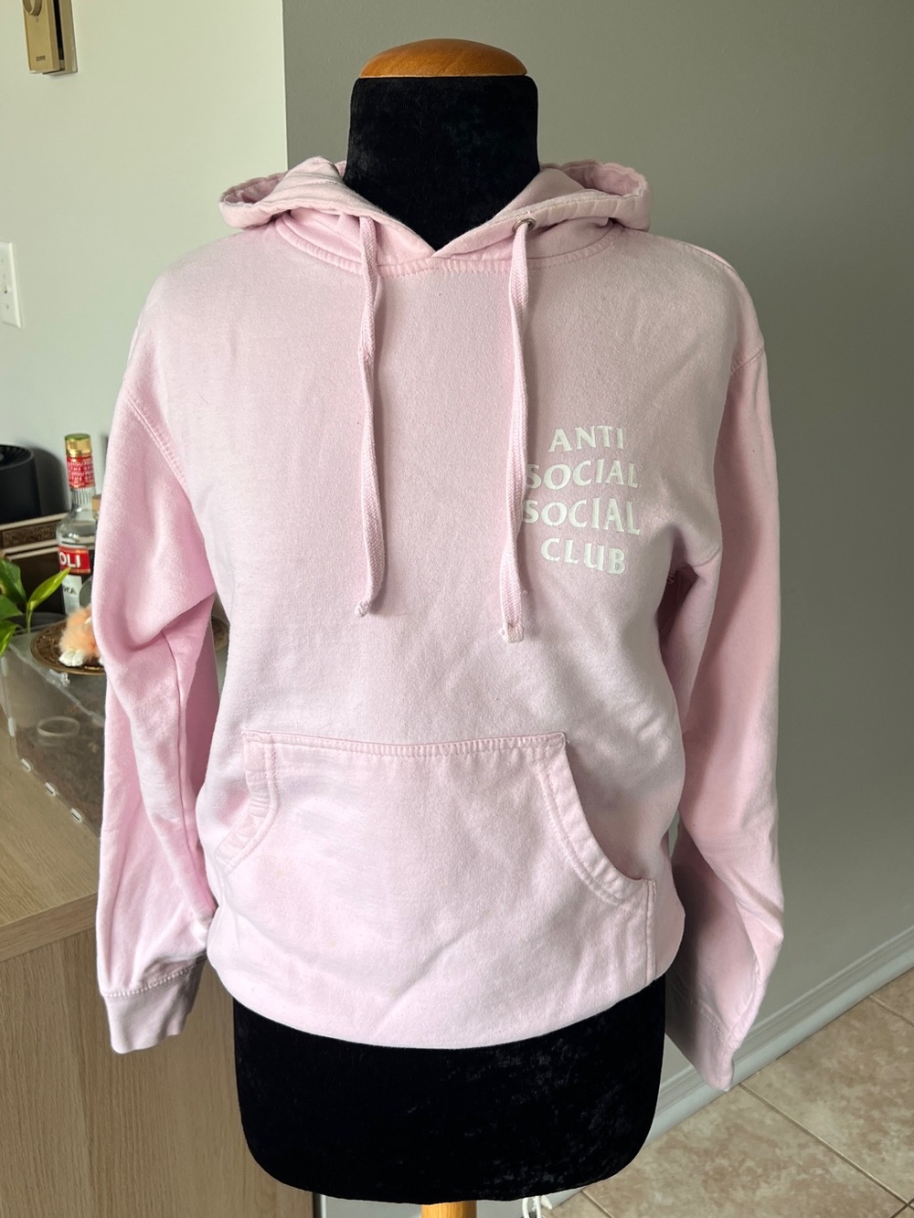 Pink Hooded Sweater